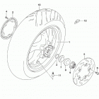 AN400A Переднее колесо