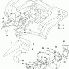 LT,A500X,XP Rear fender (lt-a500xl9 p03)