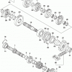 GSX,R600 Трансмиссия