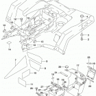 LT,A500X,XP Rear fender (lt-a500xpzl9 p03)