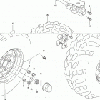 LT,A500X,XP Lh rear wheel (lt-a500xpzl9 p03)