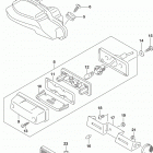 GSX,S1000A YA AZ Задний фонарь