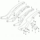 VL1500,C90 Rear frame (vl1500bl9 e33)