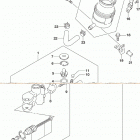 GSX,R600 Главный тормозной цилиндр