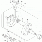 DR200S Коленвал