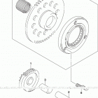 DR200S Муфта стартера