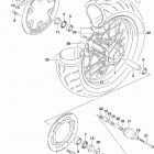 DR,Z400SM Переднее колесо