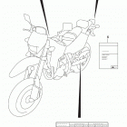 DR,Z400SM Label (dr-z400sml9 e33)