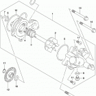 LT,A750X,XP,XPZ Водяной насос