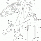 DL1000A,XA Fuel tank (dl1000al9 e28)