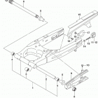 DL1000A,XA Rear swingingarm