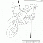 DR,Z400SM Label (dr-z400sml9 e03)