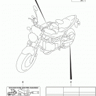 SV650,A,XA Label (sv650al9 e33)