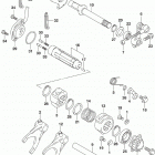 LT,A750X,XP,XPZ Механизм  переключения передач