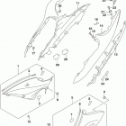 GSX,S1000A YA AZ Frame cover (gsx-s1000al9 e33)