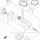 LT,A400F Коленвал