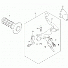 DR,Z400S Lh handle lever