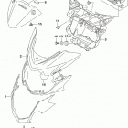 GSX,S750 Headlamp housing (gsx-s750al9 e28)