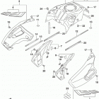 DL1000A,XA Fuel tank cover (dl1000xal9 e03)