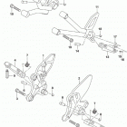 SV650,A,XA Footrest (sv650al9 e28)
