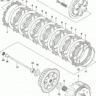 RM,Z450 Сцепление