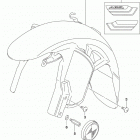 DL1000A,XA Front fender (dl1000xal9 e03)