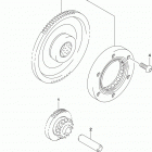 DL650A,XA Муфта стартера