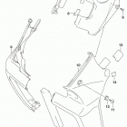 VZR1800,BZ M109R Frame head cover (vzr1800bzl9 e28)