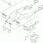 RM,Z450 Rear swingingarm