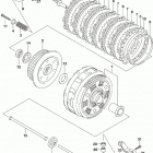 DL650A,XA Сцепление
