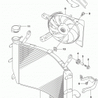 GSX,S1000A YA AZ Радиатор