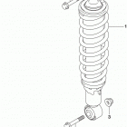 LT,A500X,XP Rear shock absorber (lt-a500xpl9 p03)