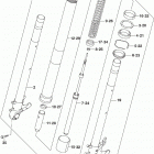 DL1000A,XA Передняя вилка