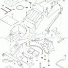 GSX1300RA Задний бампер