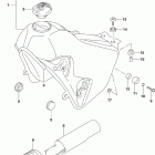 DR,Z400SM Fuel tank (dr-z400sml9 e33)