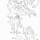 LT,A500X,XP Front fender (lt-a500xpl9 p33)