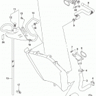 GSX,R600 Радиатор и Патрубки