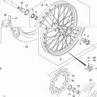 RM,Z450 Переднее колесо
