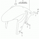 GSX,S1000A YA AZ Front fender (gsx-s1000al9 e33)