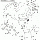 GSX,S750 Fuel tank (gsx-s750yal9 e28)