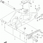 GSX,R750 Rear swingingarm