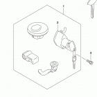 VL1500,C90 Lock set (vl1500bl9 e03)
