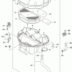 GSX,S750 Воздушный фильтр