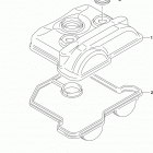 RMX450Z Крышка головки цилиндров