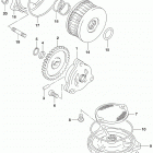 TU250X Масляный насос