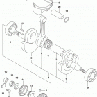 DR,Z400S Коленвал