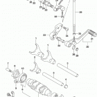GSX,R600 Механизм  переключения передач
