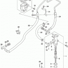 GSX,S750 Rear master cylinder (gsx-s750zal9 e28)