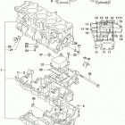 GSX,S750 Картер двигателя