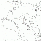 GSX1300RA Радиатор и Патрубки